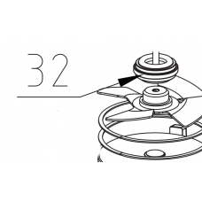 32. Резиновое кольцо двигателя MD40