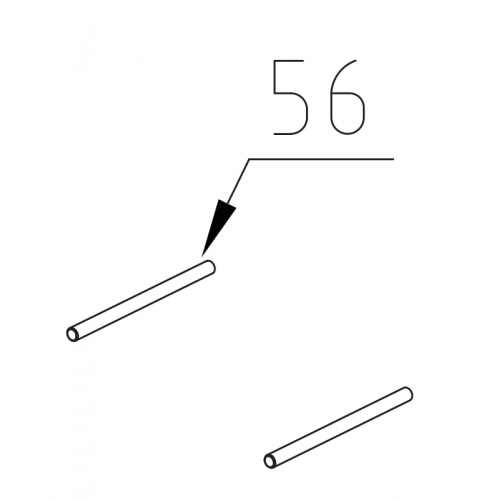 56. Штифт прижимной скобы MD40